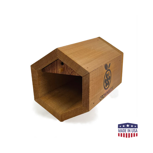 Cabana Bee House - Small Hex - Blessings Grow Meadows