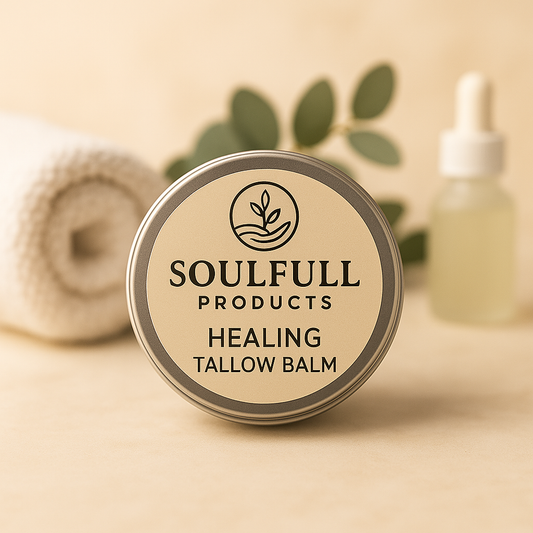 Healing Tallow Balm - Blessings Grow Meadows