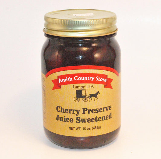 Cherry Preserve Juice Sweetened 16 oz