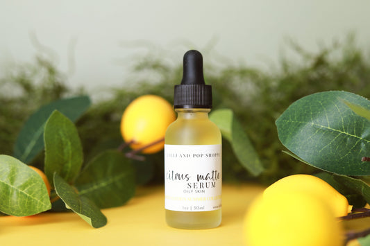 Citrus Matte Face Serum- for Oily Skin - Blessings Grow Meadows -