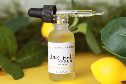 Citrus Matte Face Serum- for Oily Skin - Blessings Grow Meadows -