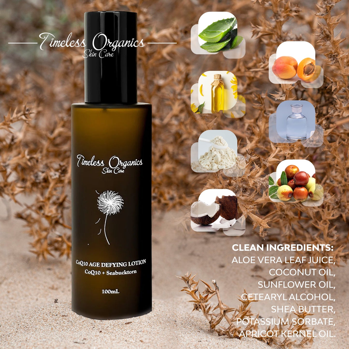 CoQ10 Age Defying Lotion - Blessings Grow Meadows -