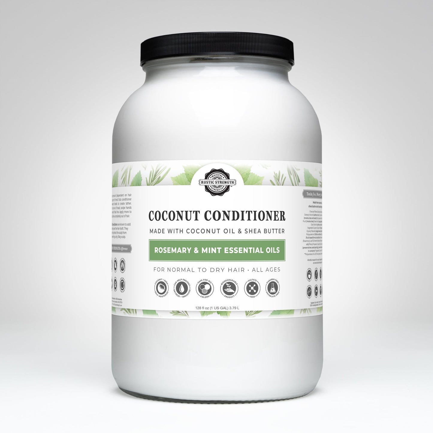 Coconut Conditioner | Rosemary & Mint - Blessings Grow Meadows