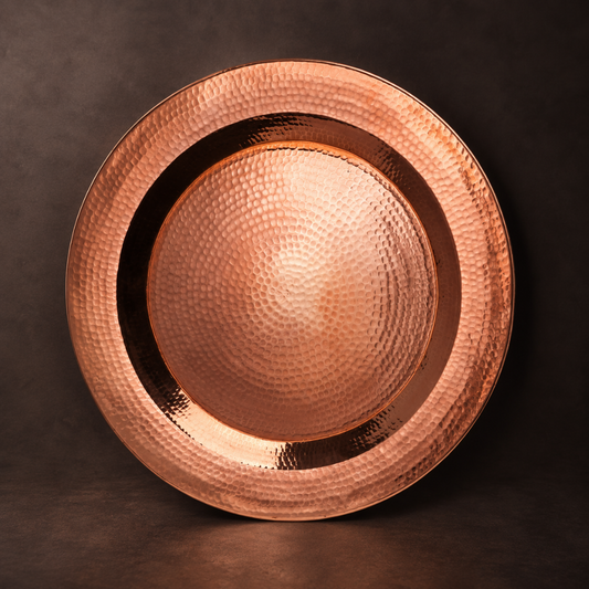 Copper Thessaly Round Platter