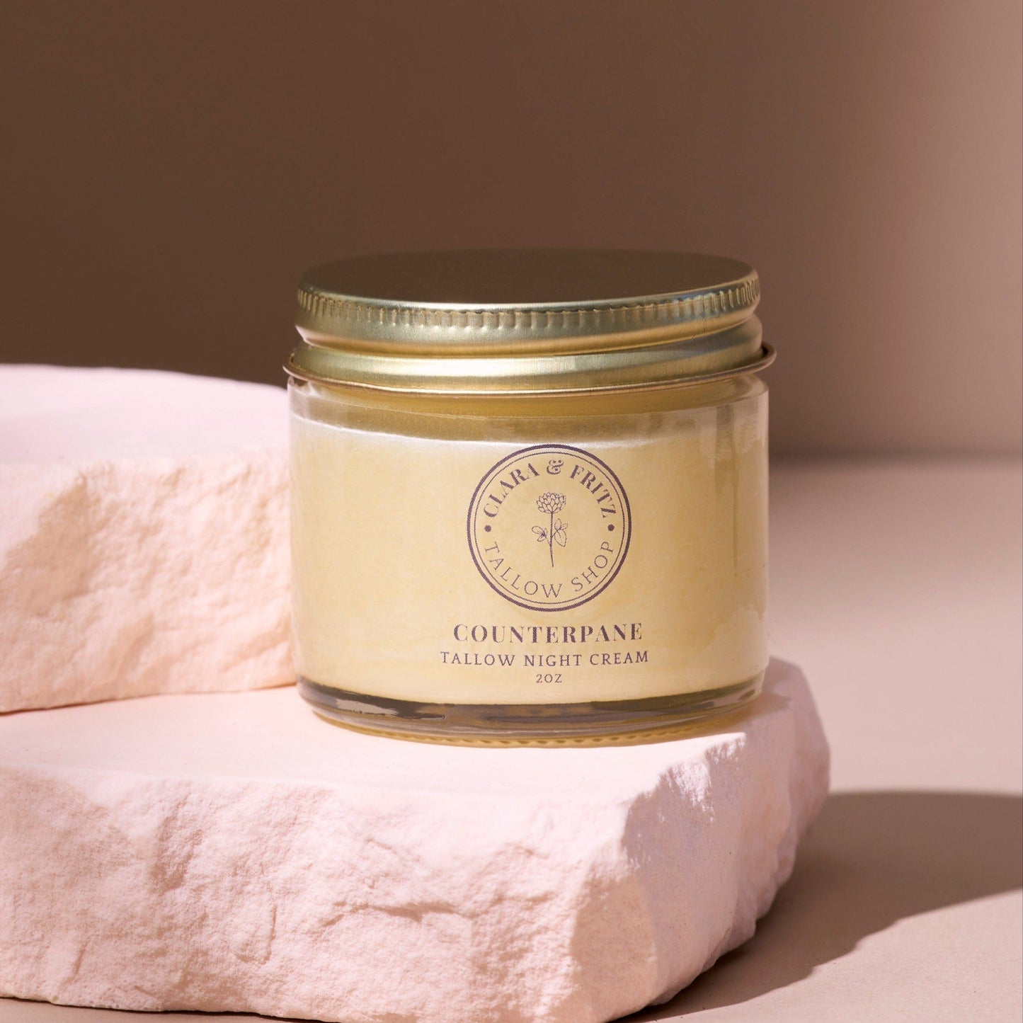 Counterpane Tallow Night Cream - Blessings Grow Meadows