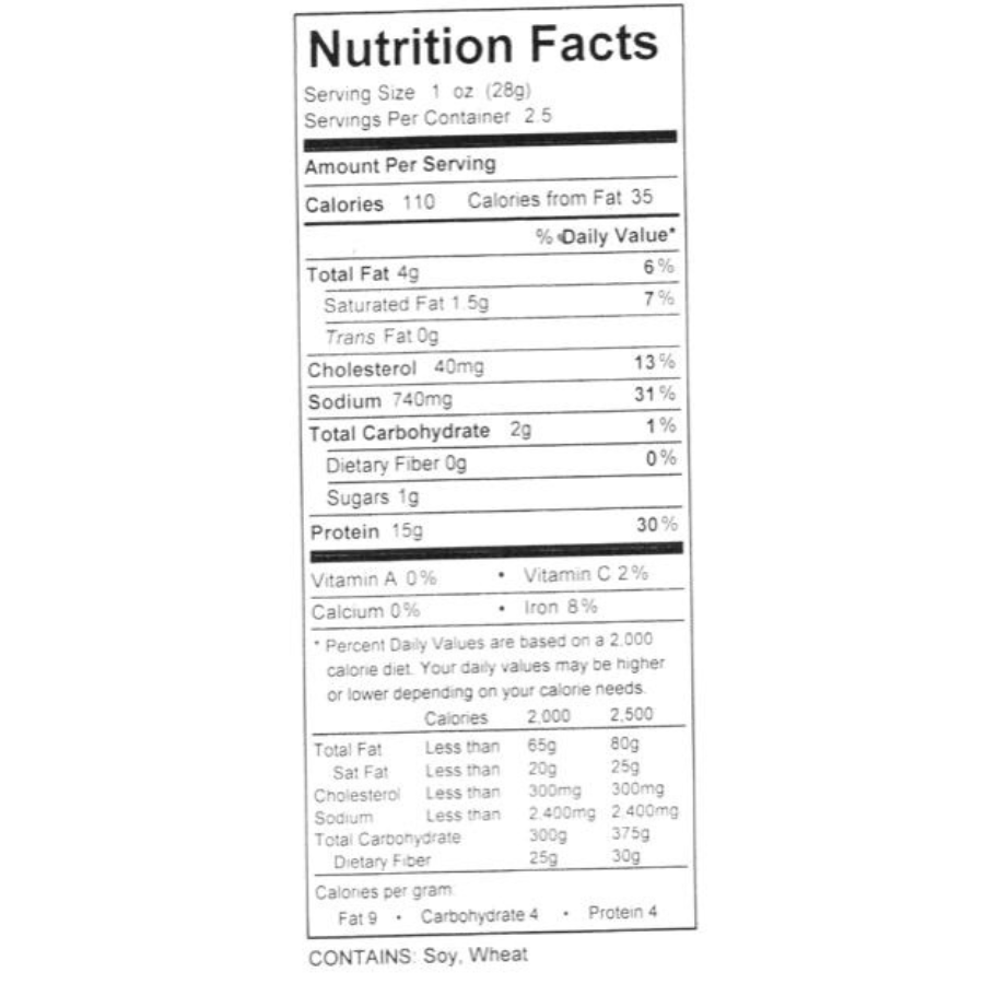 Cracked Black Pepper Beef Jerky | 2.5 oz | JVL Enterprises - BuyNebraska.com ~ Blessings Grow Meadows