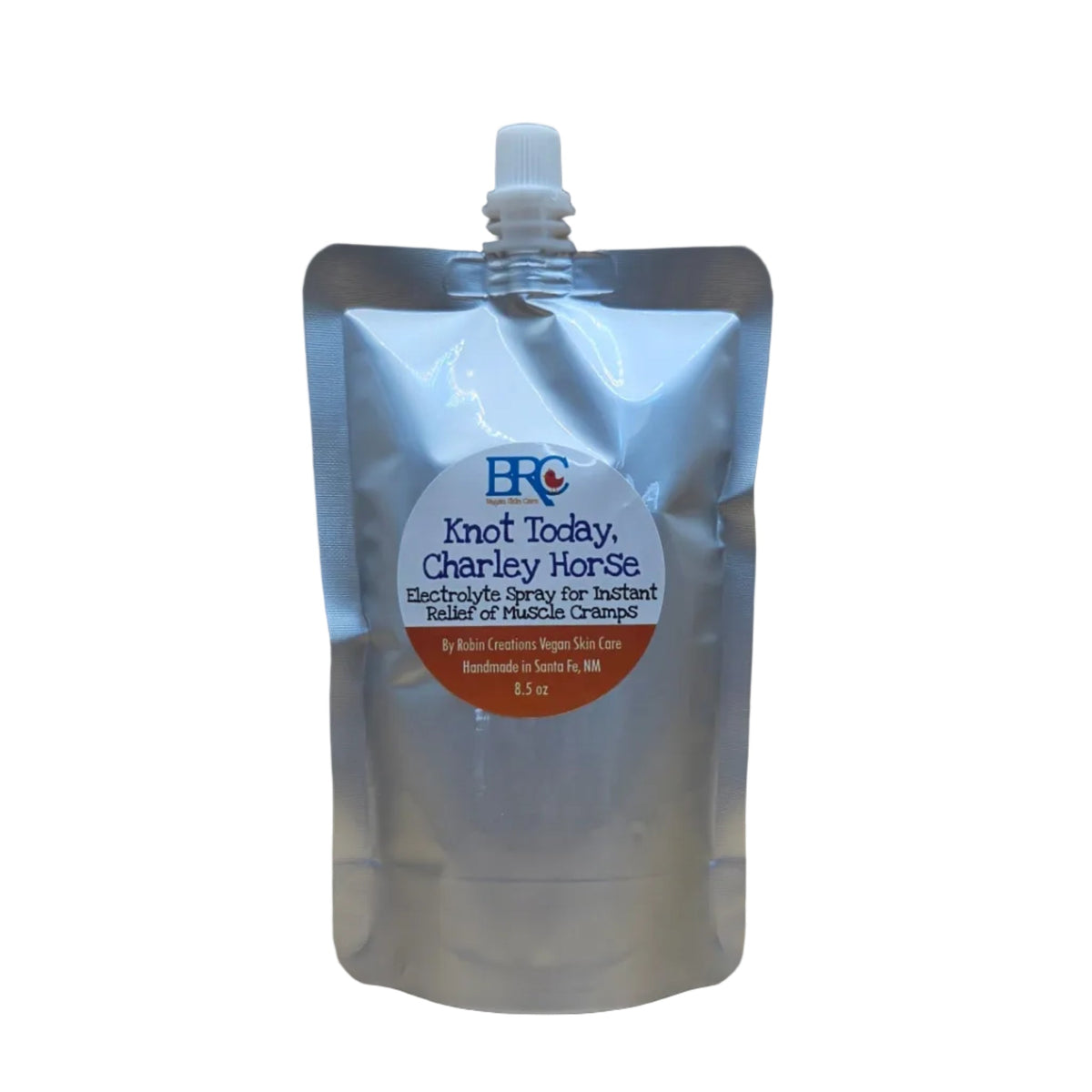 By Robin Creations Knot Today electrolyte spray refill bottle for muscle cramps, PMS, and runner’s cramps, 8.5 oz.