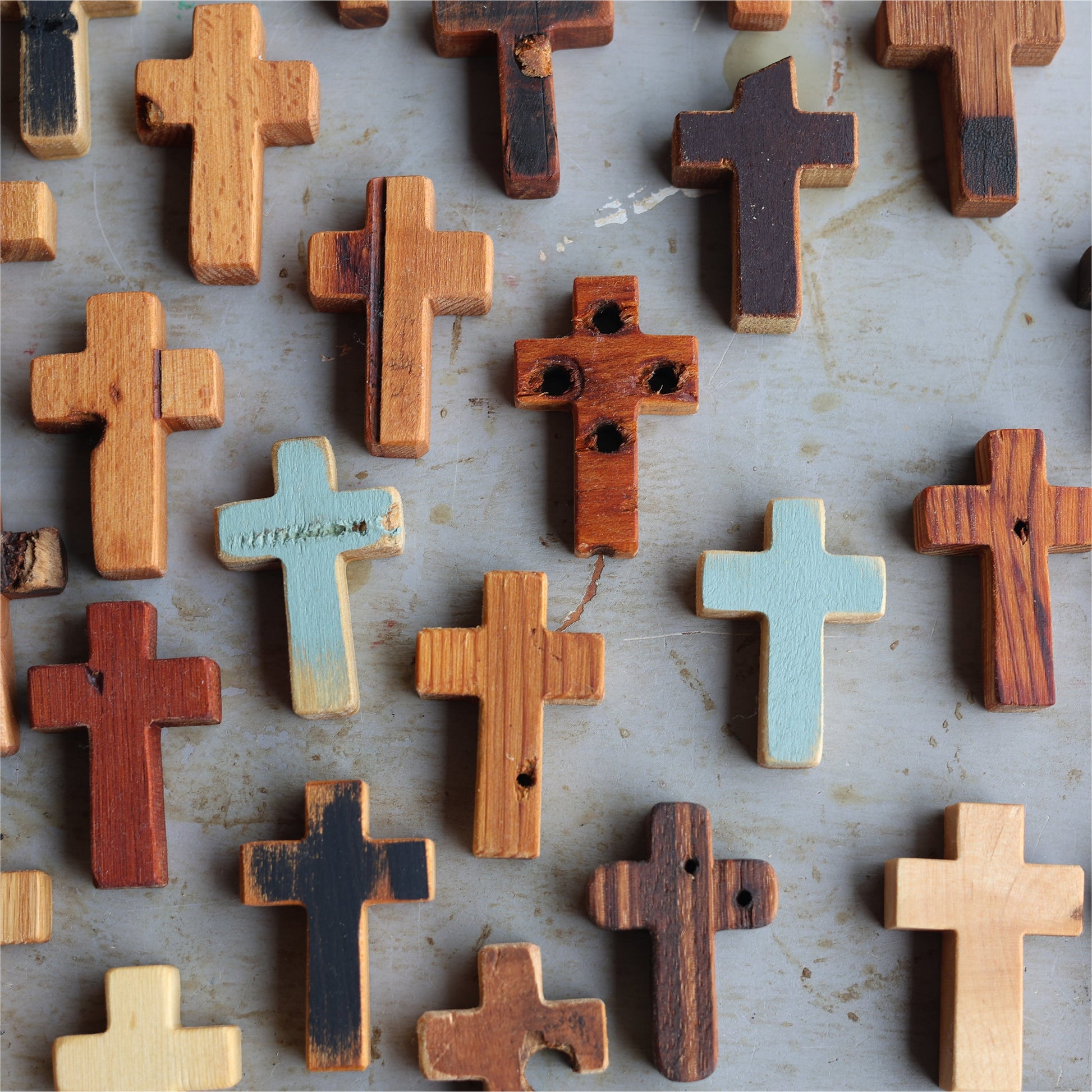 Rugged Pocket Crosses - Dennehey Design Co. ~ Blessings Grow Meadows