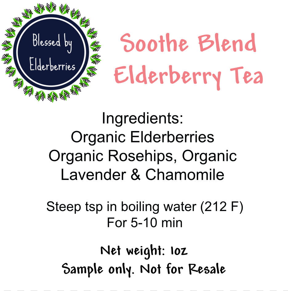 Soothe Blend Elderberry Tea