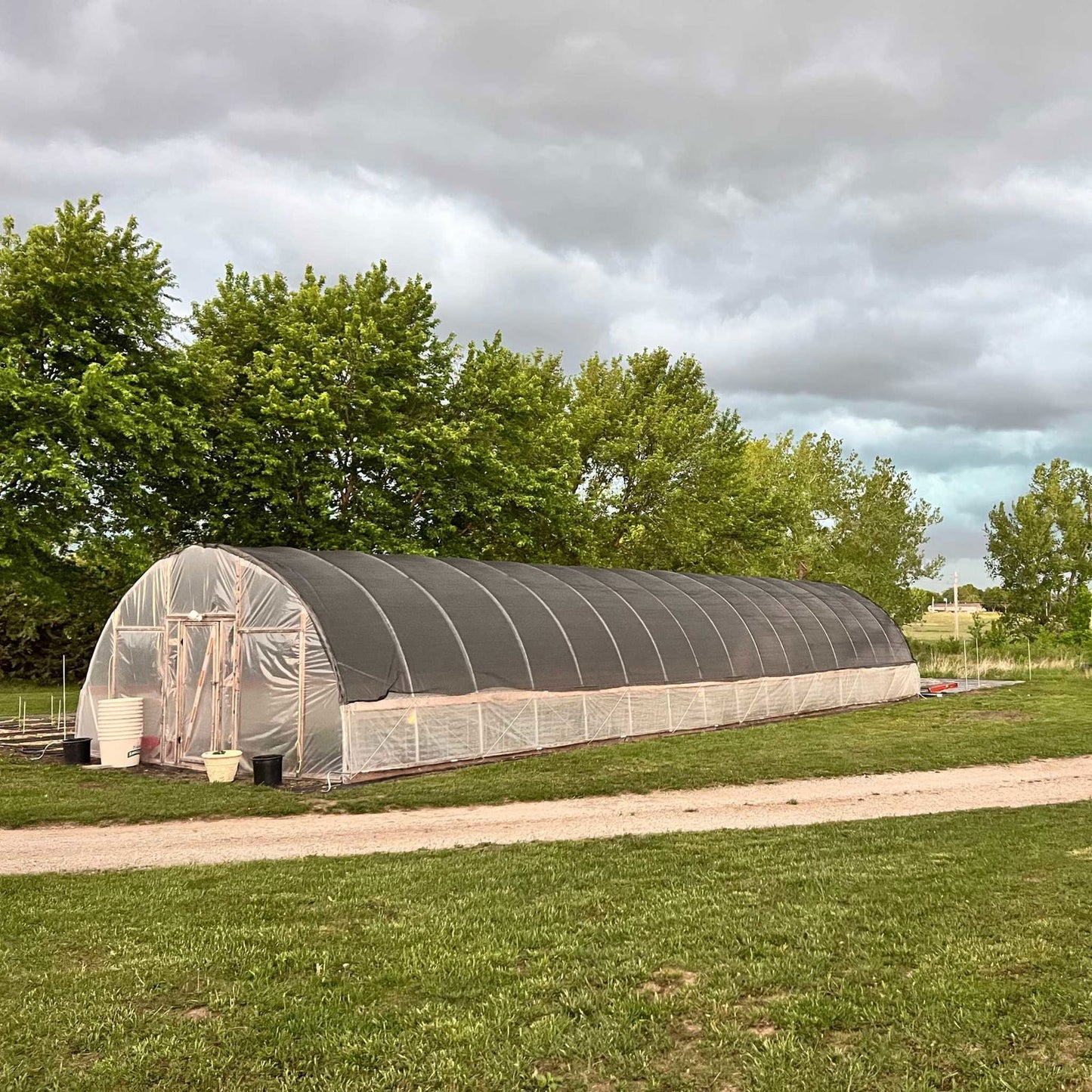 DIY Greenhouse Kit - 10 ft Wide Hoop House - Blessings Grow Meadows -