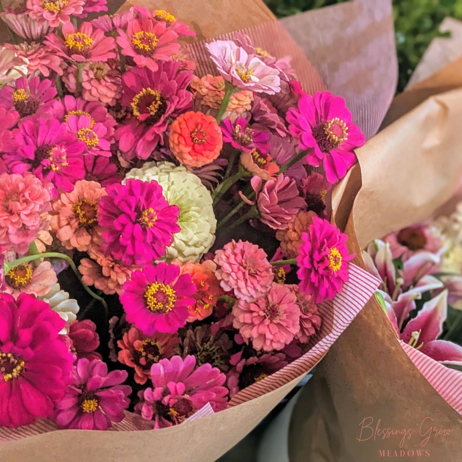 DIY Bloom Buckets + Greenery Bulk - Blessings Grow Meadows