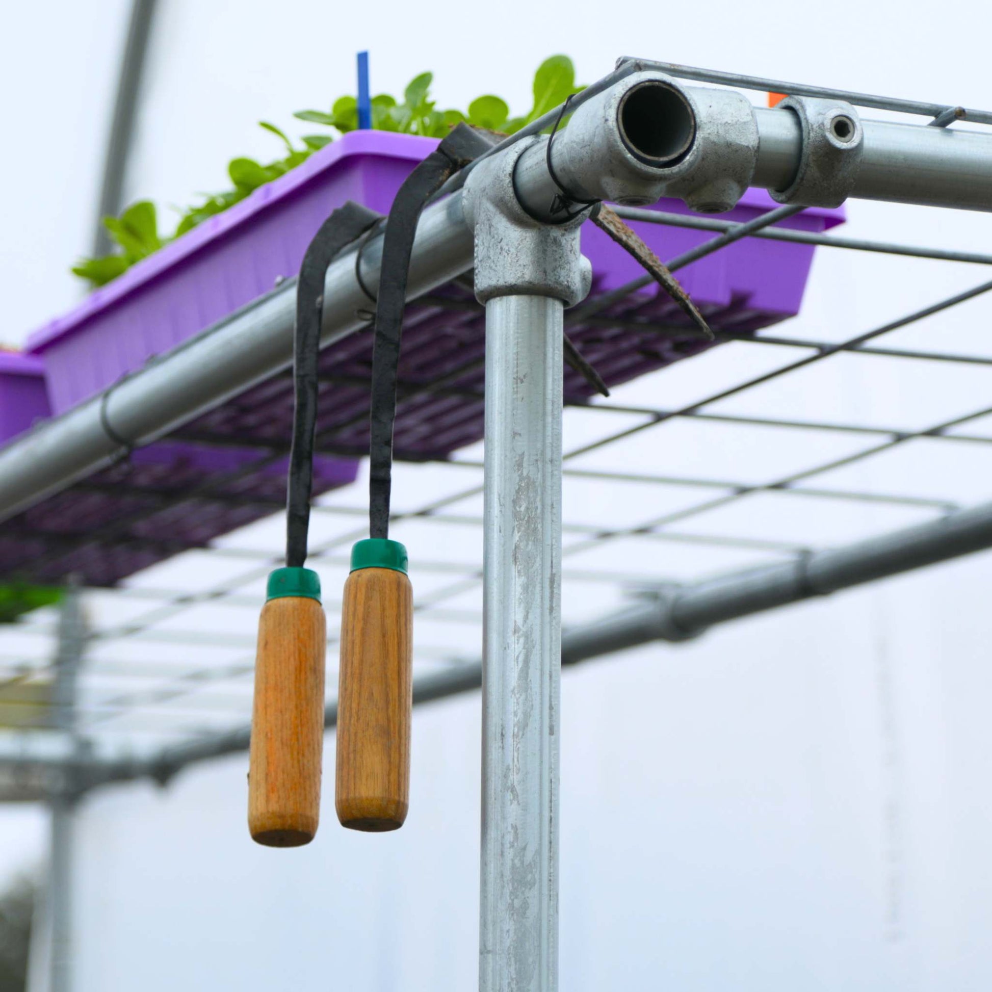 DIY Foldable Potting Bench - Bootstrap Farmer ~ Blessings Grow Meadows