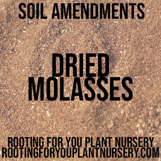 Dried Molasses Soil Amendment