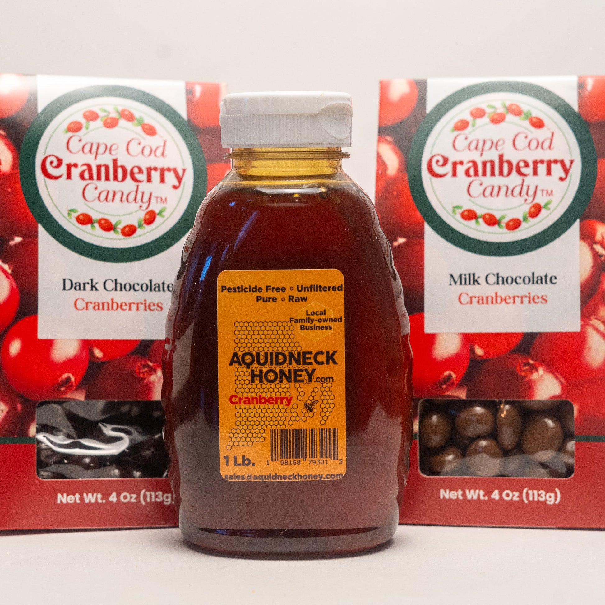 Cranberry Honey & Chocolate Gift Box - Blessings Grow Meadows
