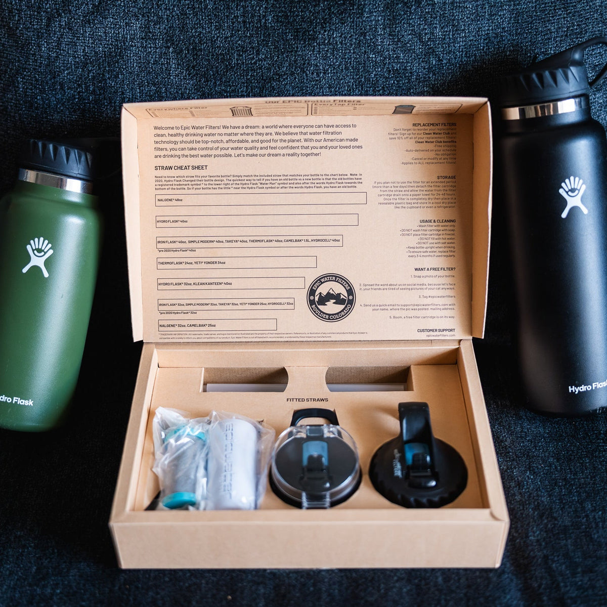 The Answer 2.0 | Compatible With Hydro Flask, Nalgene, and More!