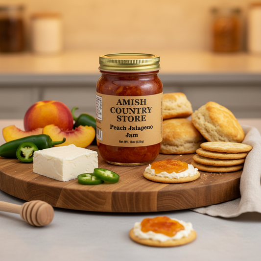 Peach Jalapeno Jam 18oz