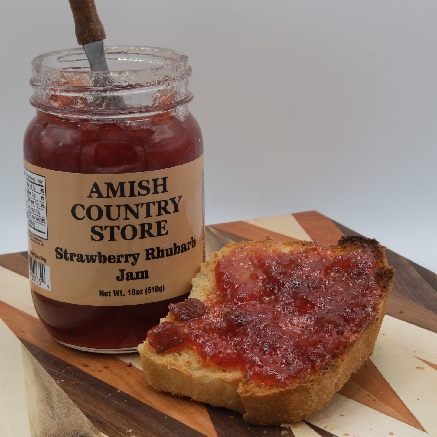 Strawberry Rhubarb Jam 18 oz
