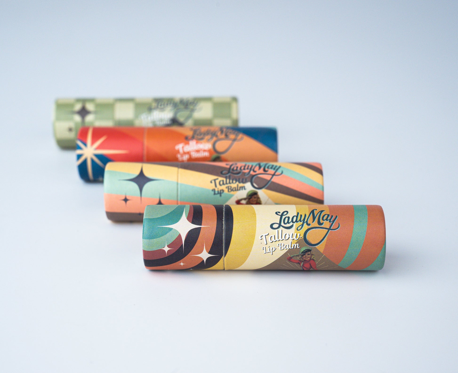 Lady May Tallow Lip Balm | All Natural Beef Tallow Lip Balm - Blessings Grow Meadows