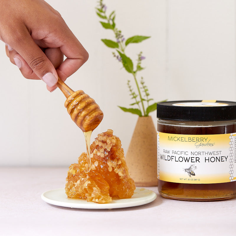 Honey by the Jar - Mickelberry Gardens ~ Blessings Grow Meadows