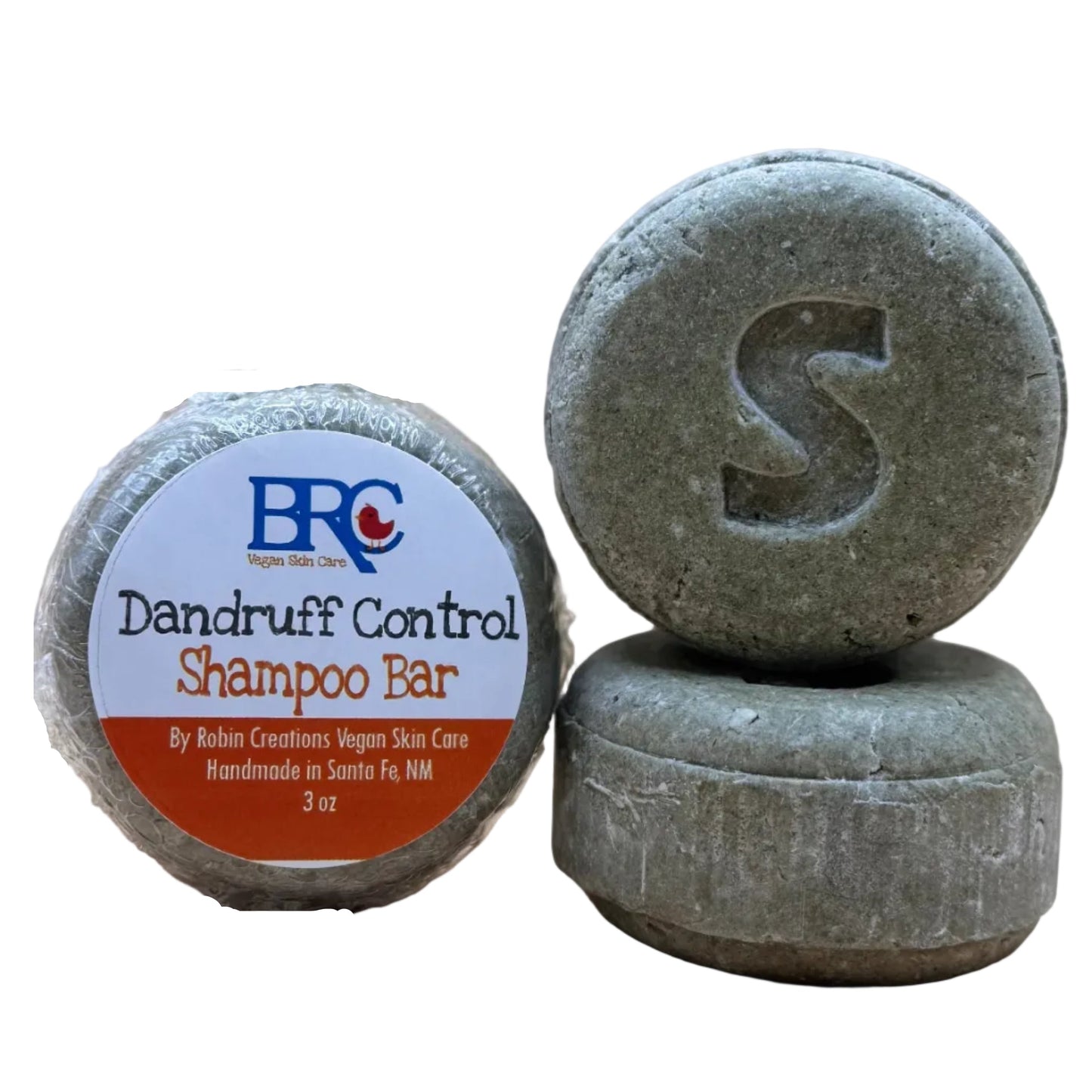 Handcrafted Natural Sulfate-Free Dandruff Shampoo Bar