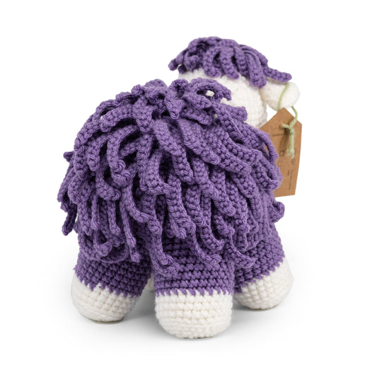 Crocheted Sheep Stuffed Animal | DiAnna Larson - BuyNebraska.com ~ Blessings Grow Meadows