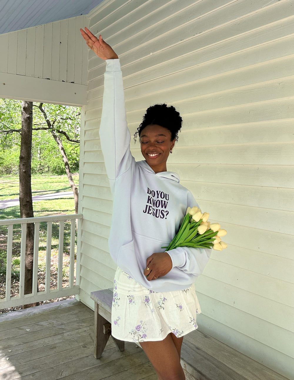 Do You Know Jesus Unisex Hoodie - Blessings Grow Meadows