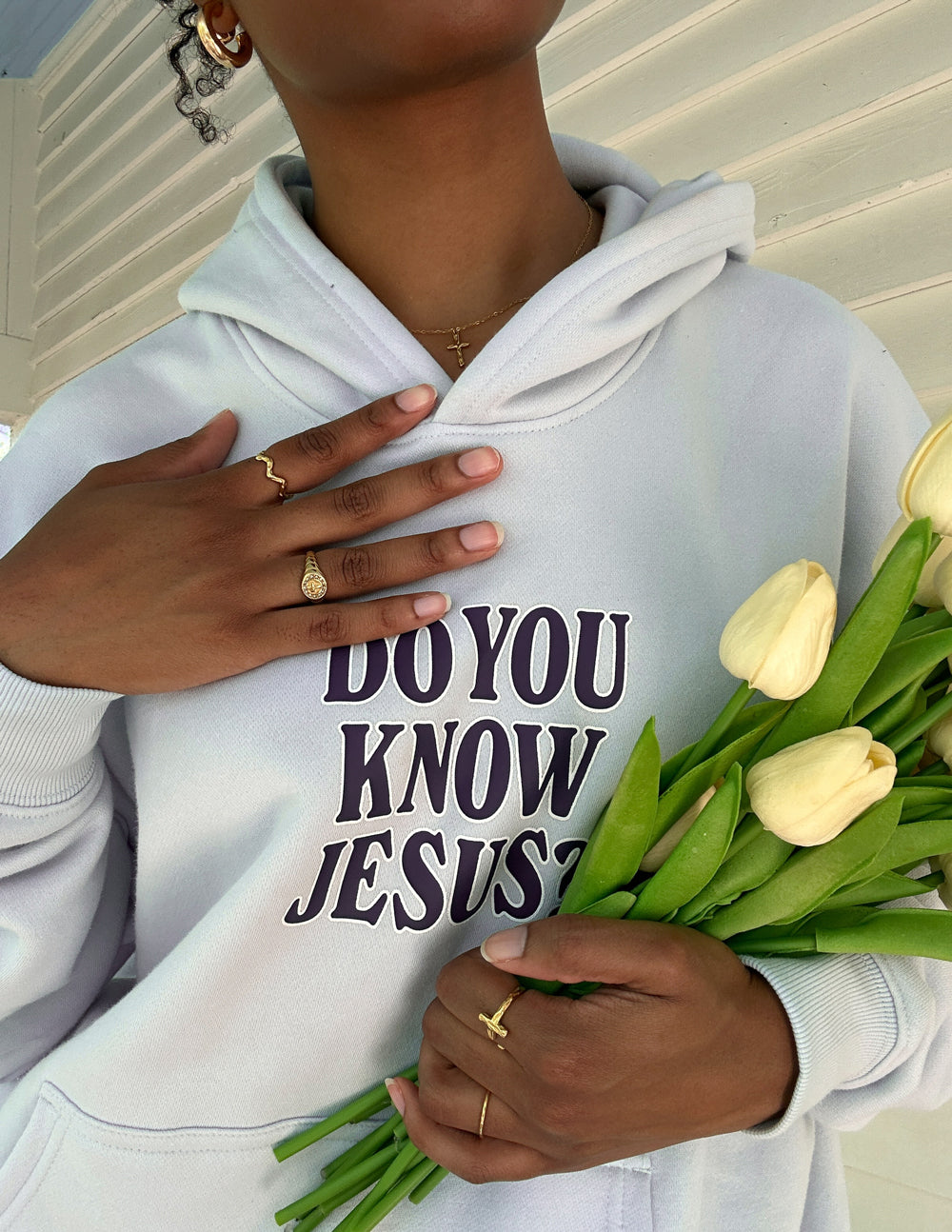 Do You Know Jesus Unisex Hoodie - Blessings Grow Meadows