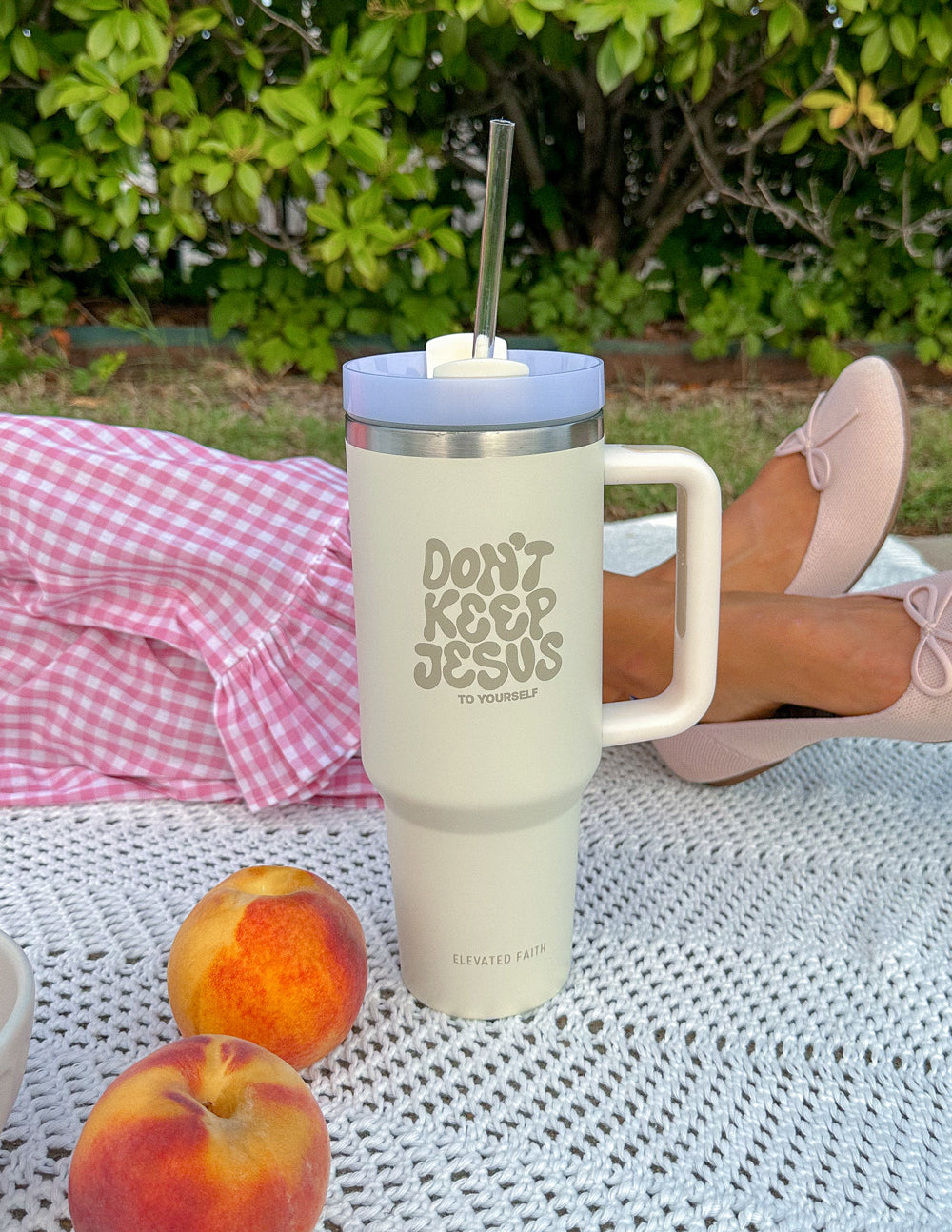 Don't Keep Jesus to Yourself 40 oz Tumbler - Blessings Grow Meadows