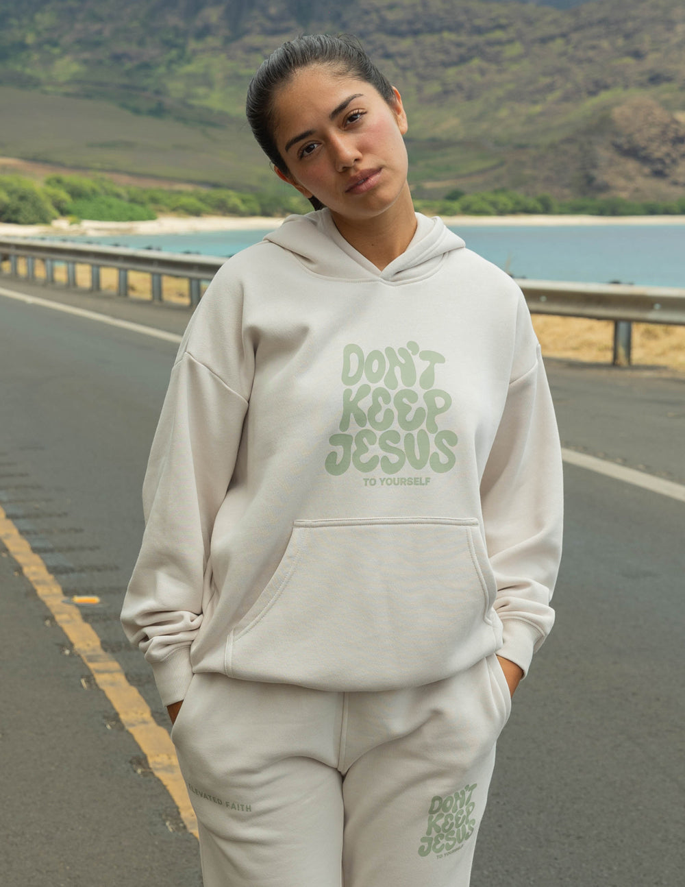 Don't Keep Jesus to Yourself Unisex Hoodie - Blessings Grow Meadows