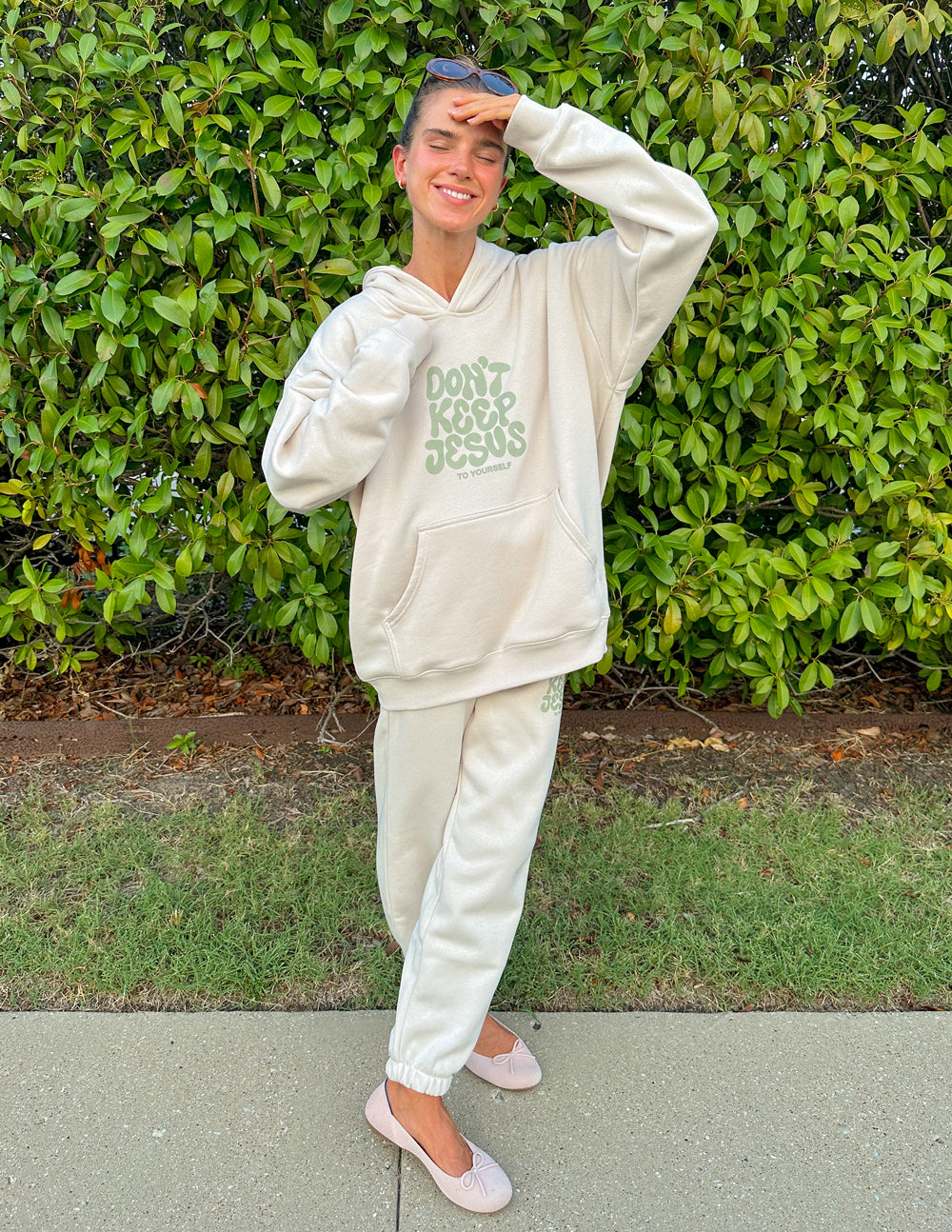 Don't Keep Jesus to Yourself Unisex Hoodie - Blessings Grow Meadows