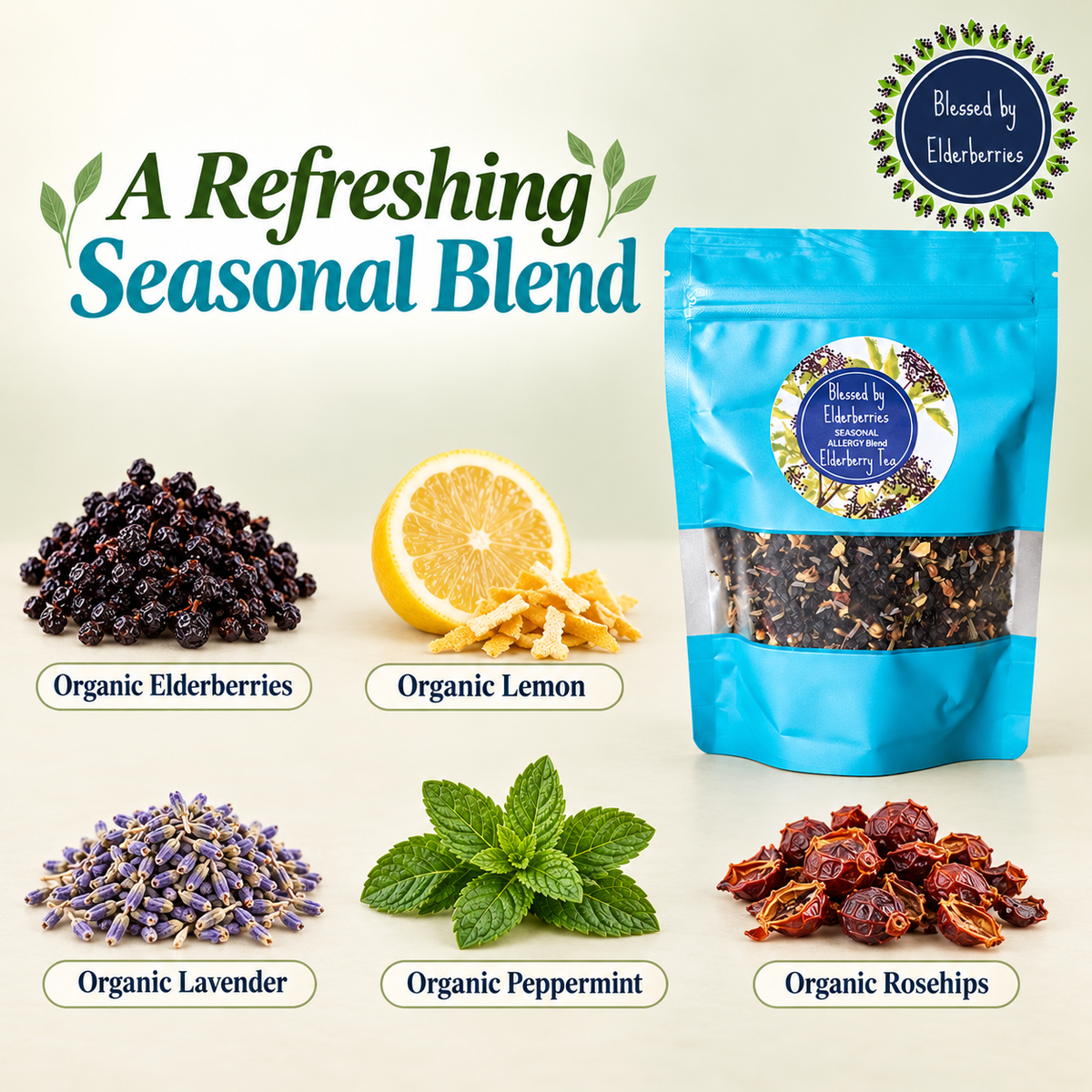 Seasonal Allergy Blend Elderberry Tea