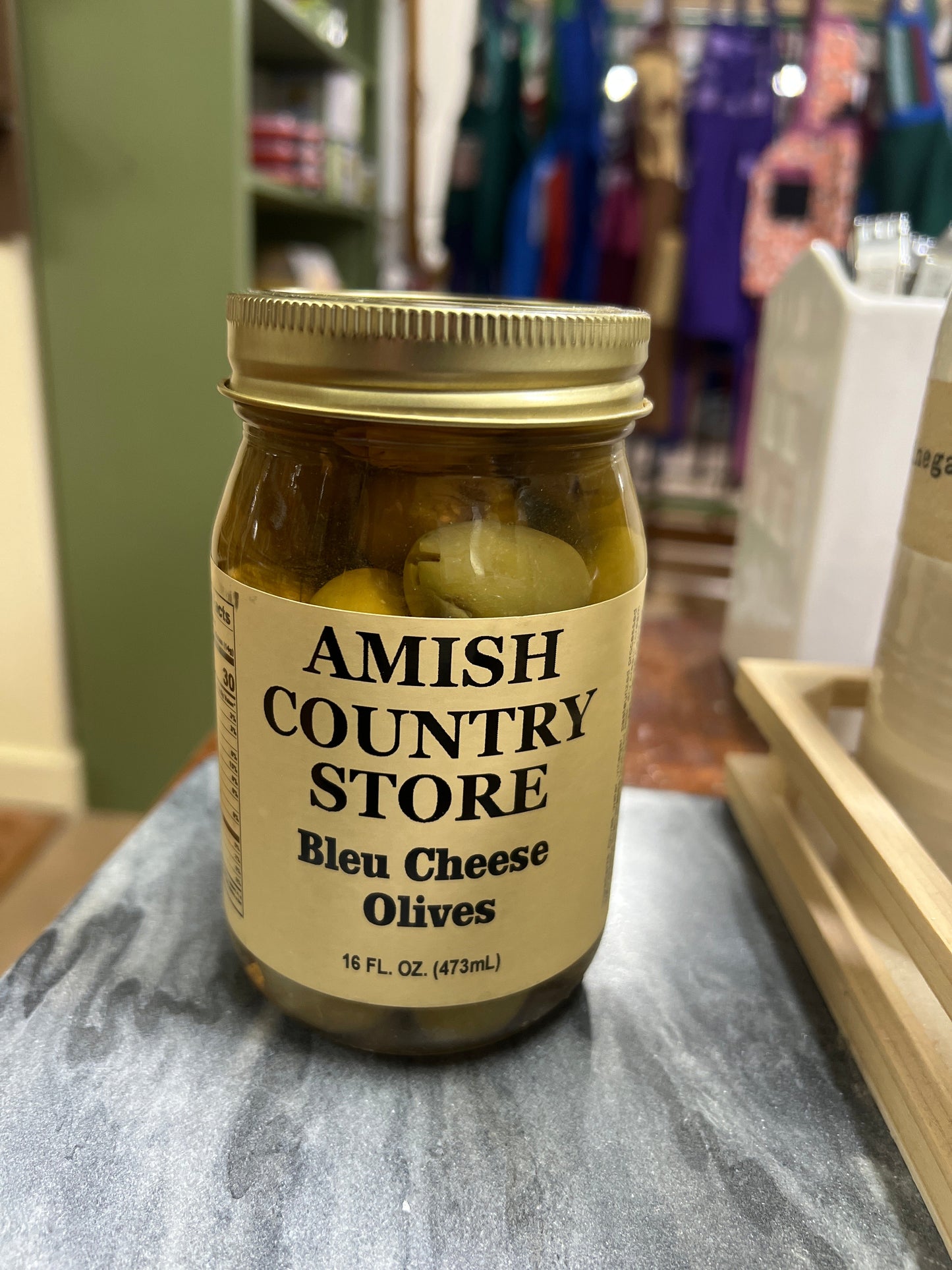 Bleu Cheese Olives 16oz