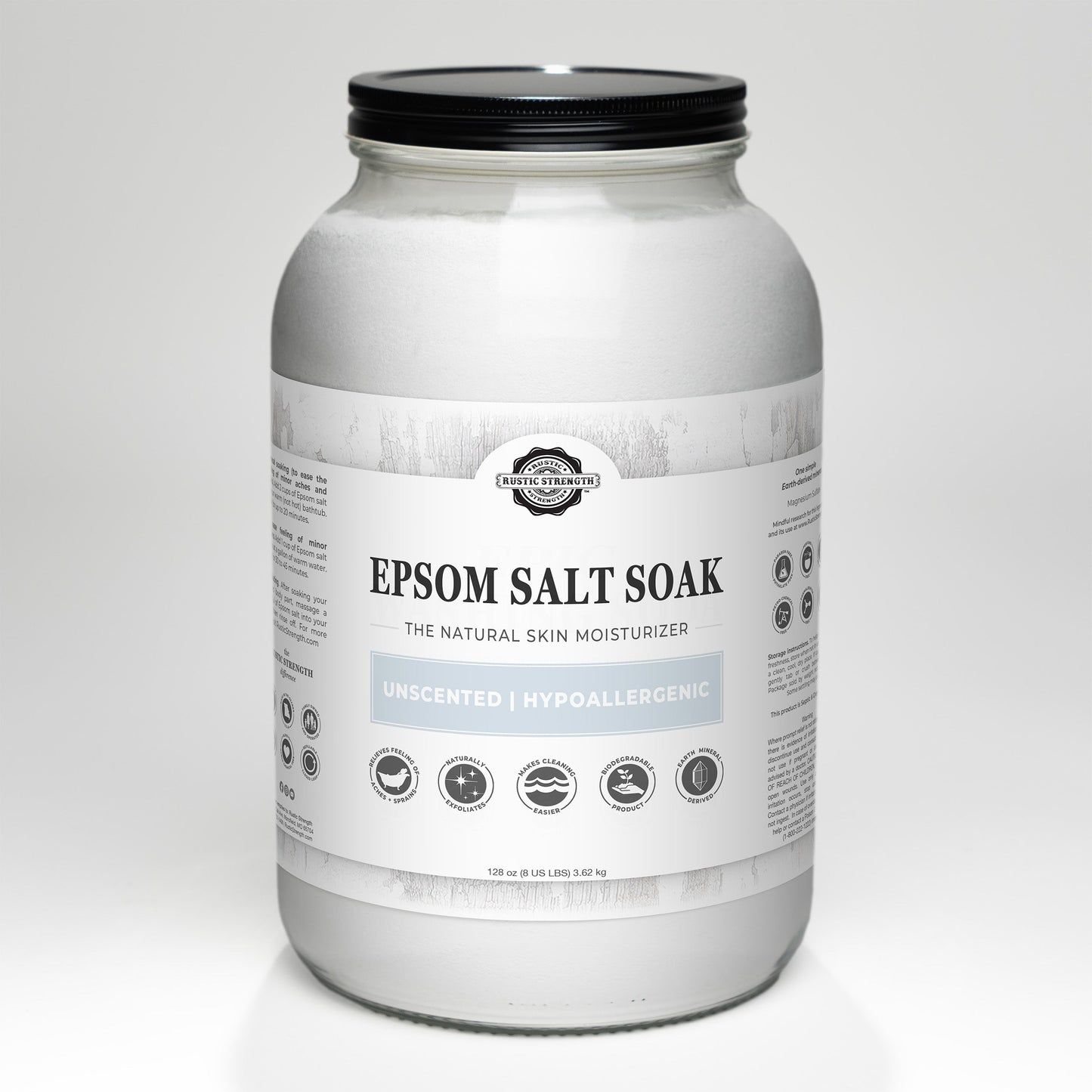 Epsom Salt Soak | Unscented - Blessings Grow Meadows