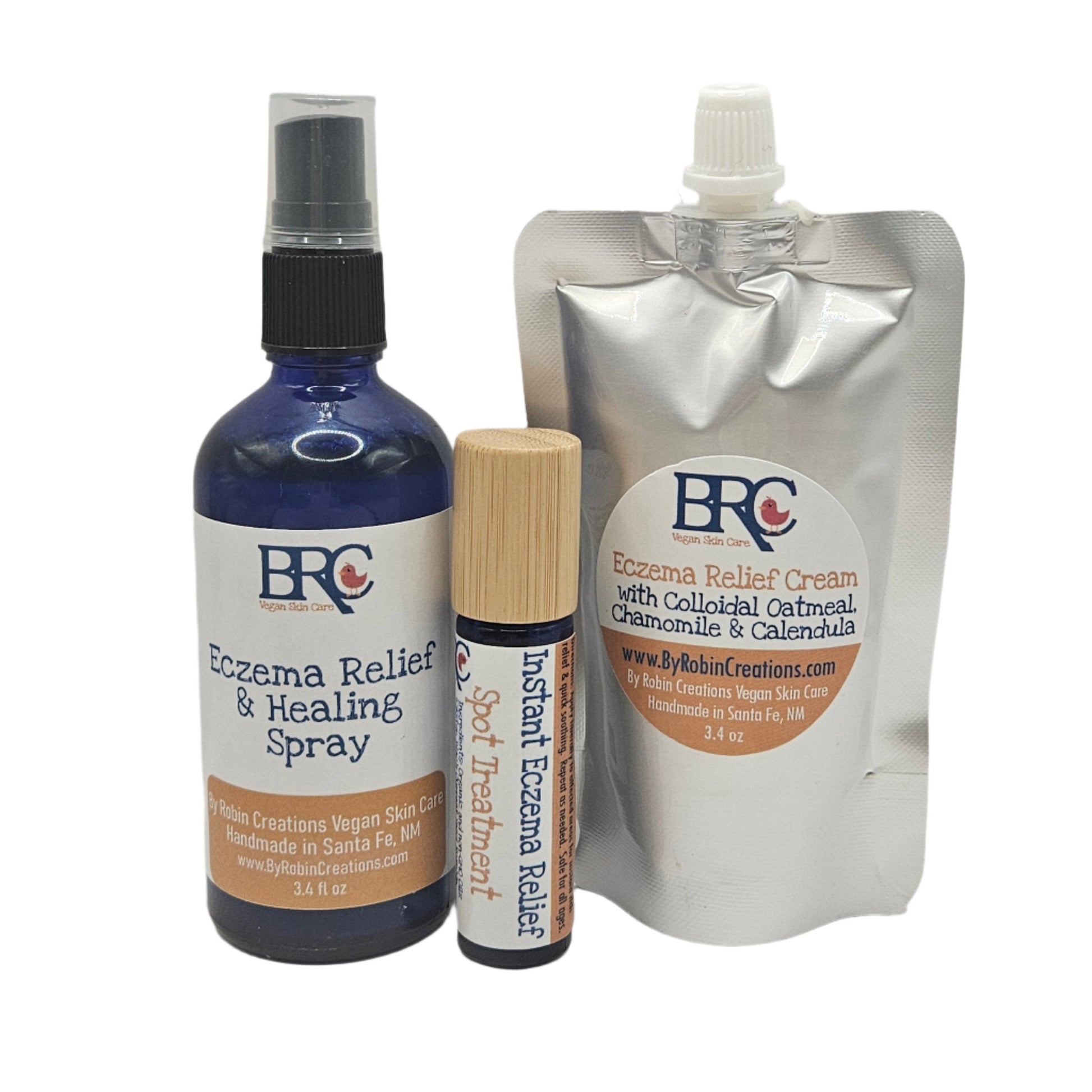 Essential Eczema Relief Set with FREE Eczema Spot Treatment Oil - Blessings Grow Meadows