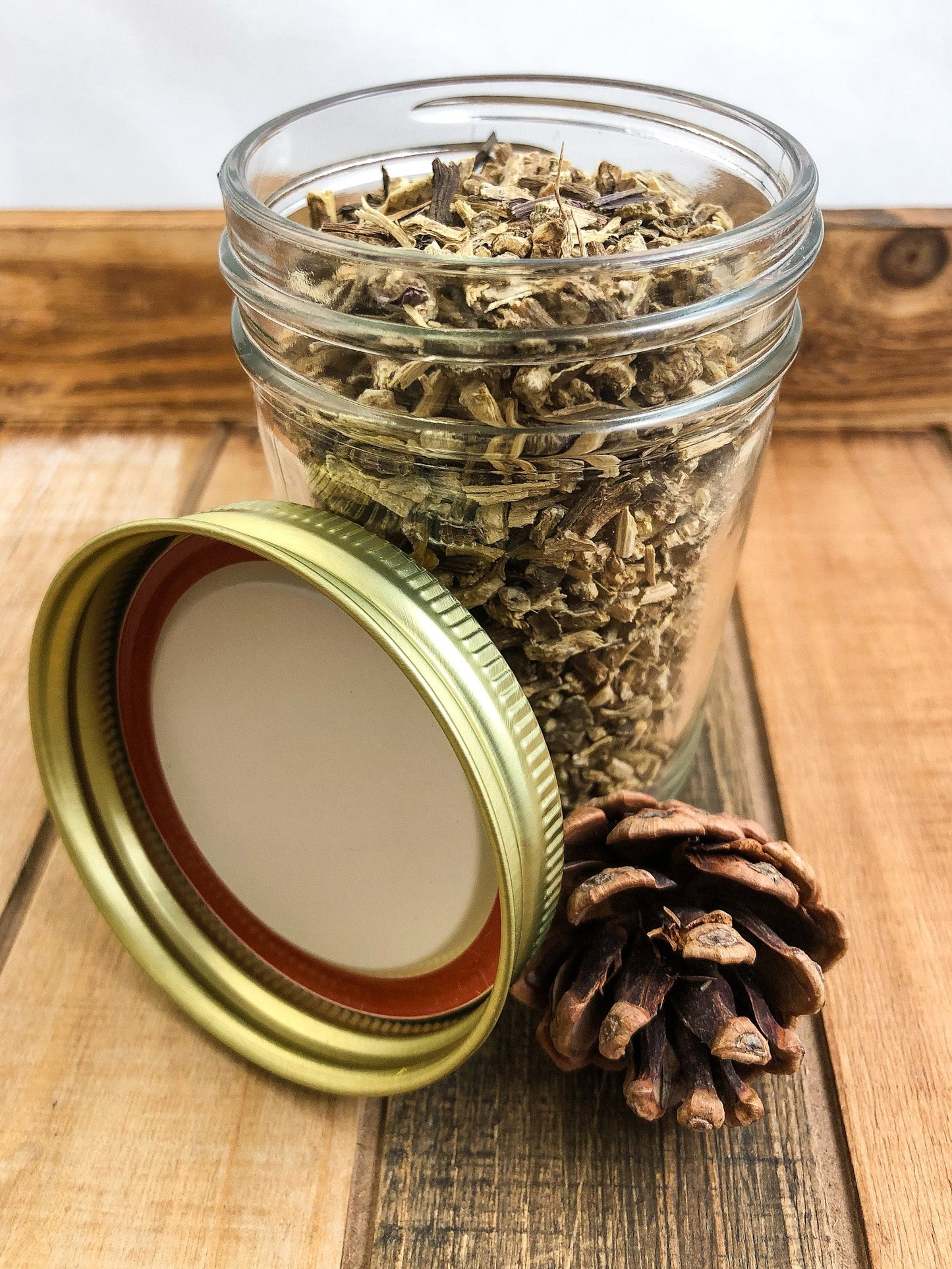 Dried Herbs Small Jars - Blessings Grow Meadows