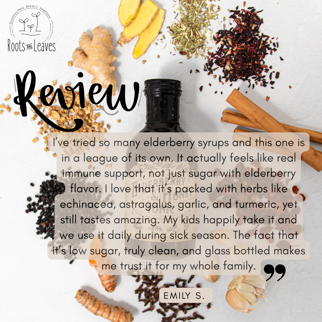 Elderberry and Honey Tonic