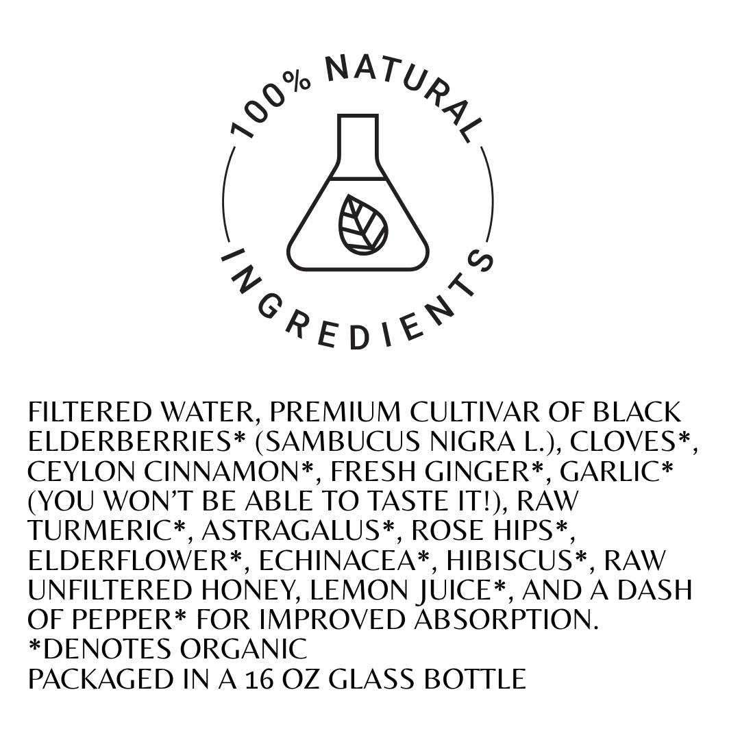 Elderberry and Honey Tonic