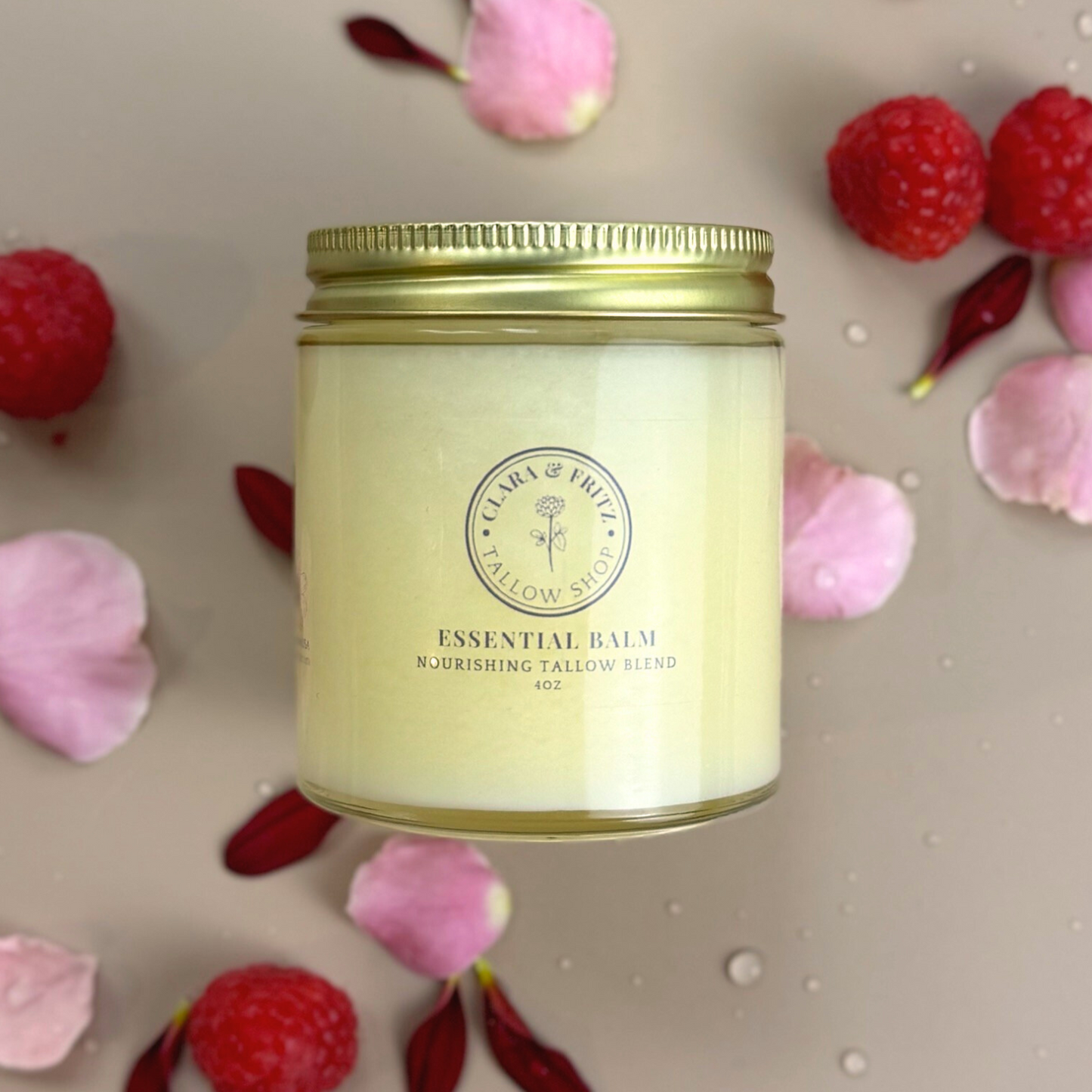 Essential Balm with Infused Calendula - Blessings Grow Meadows