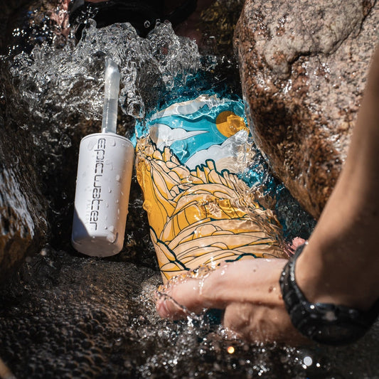 Epic Water Filters USA Everywhere Bottle filter replacement cartridge for clean, fresh drinking water in portable water bottles.