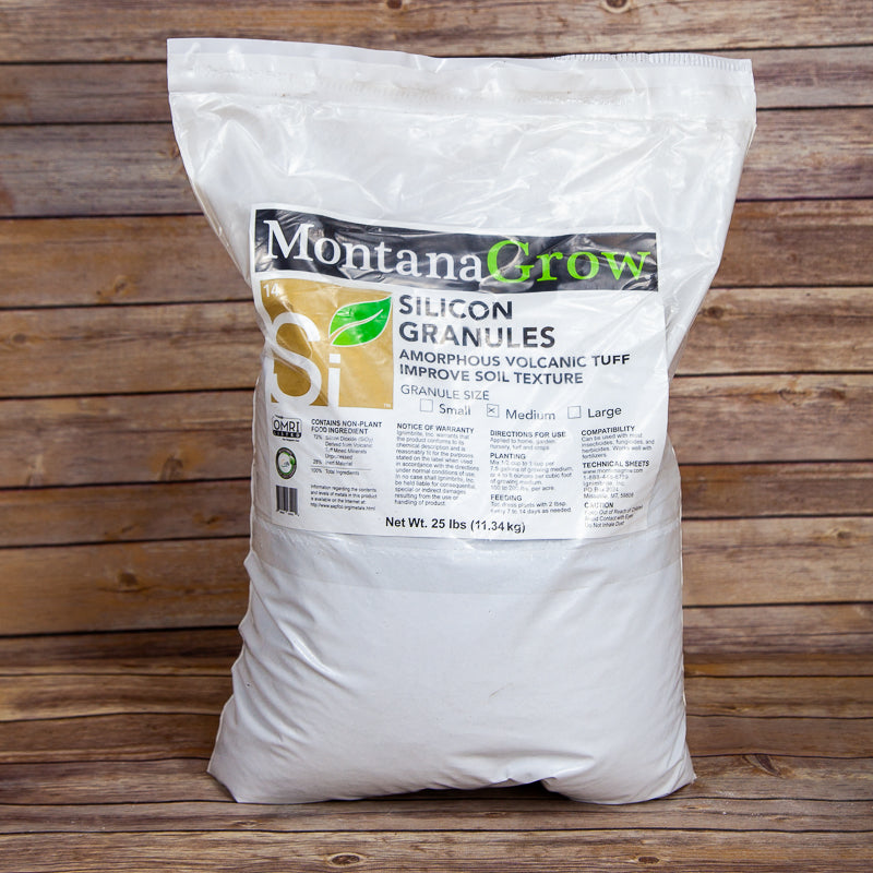 MontanaGrow Organic Granular Silicon (25 lb) - Blessings Grow Meadows