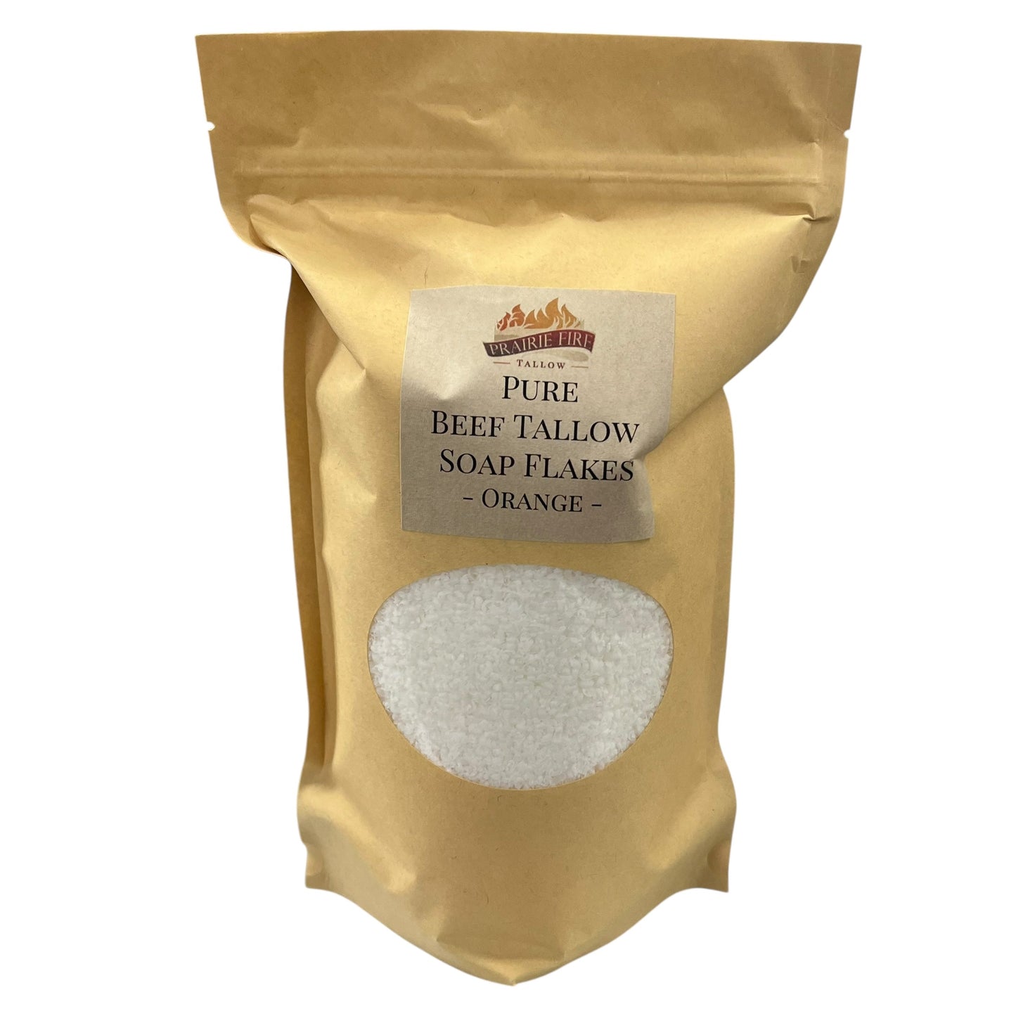 Pure Beef Tallow Soap Flakes - Made in USA - Grass Fed and Finished - Face, Body and Hair - Cleans, Moisturizes, Soothes, and Hydrates. Natural and Organic - Blessings Grow Meadows