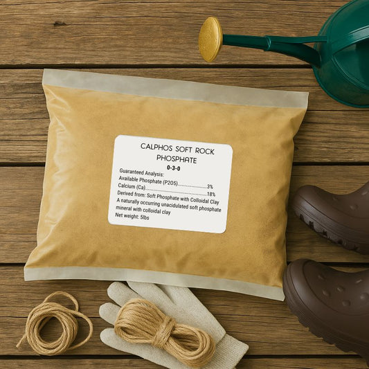 Calphos Soft Rock Phosphate (5 lb bag) - Blessings Grow Meadows