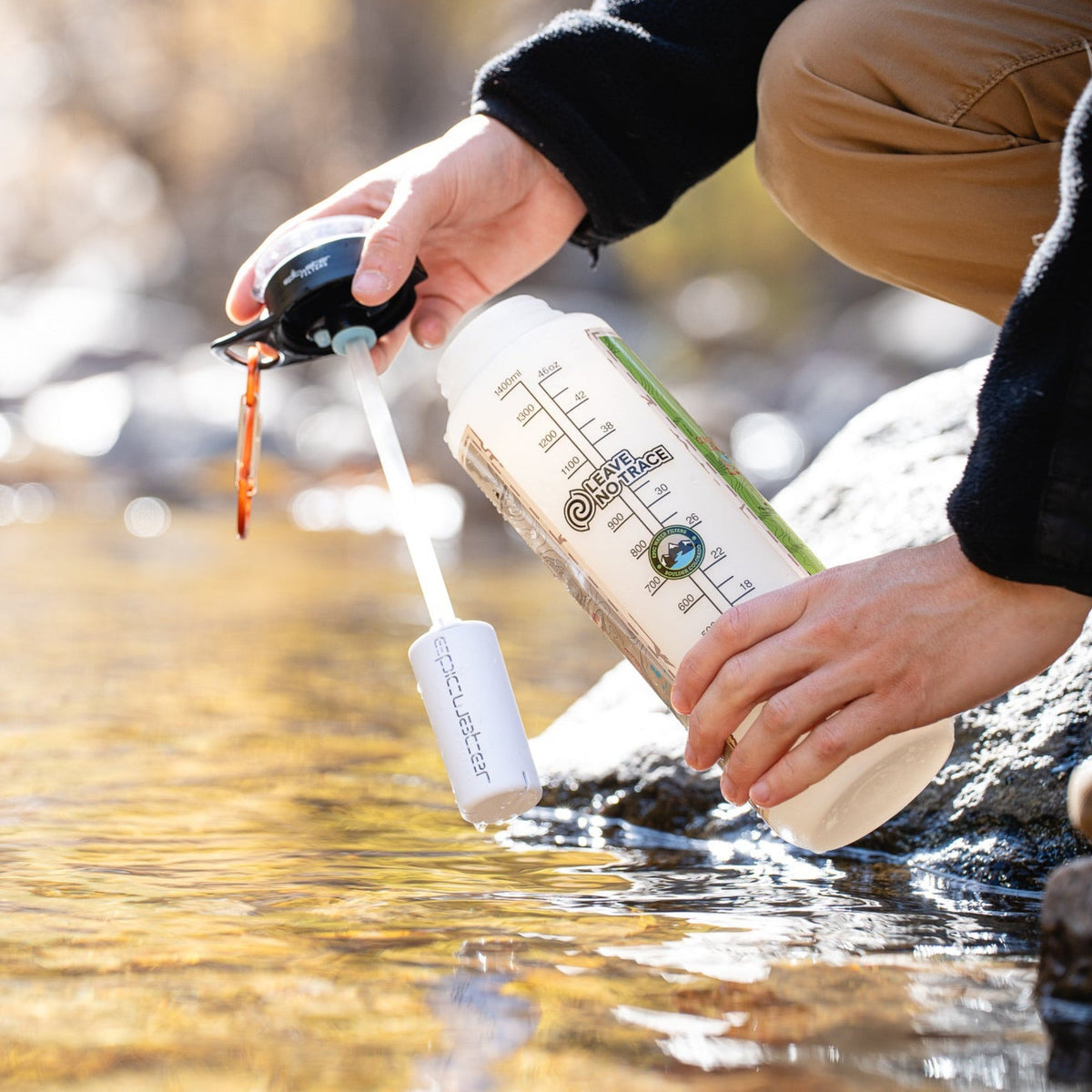 Epic Water Filters USA Everywhere Bottle filter replacement cartridge for clean, filtered water in reusable bottles.
