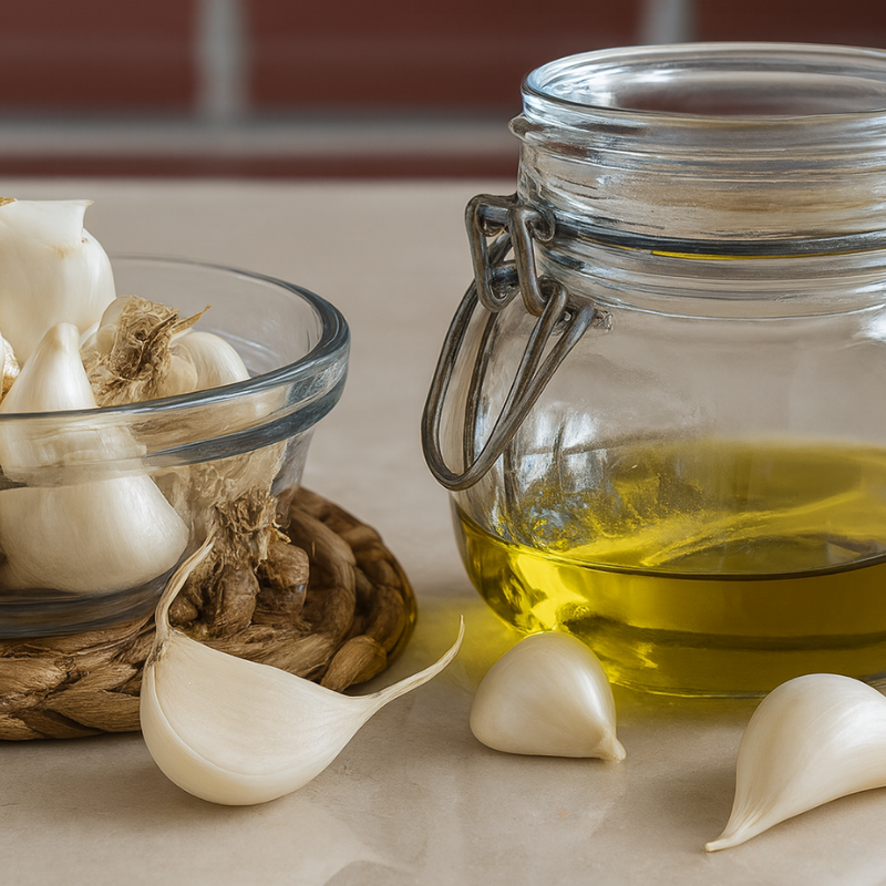 California Late White Garlic (lb) - Blessings Grow Meadows