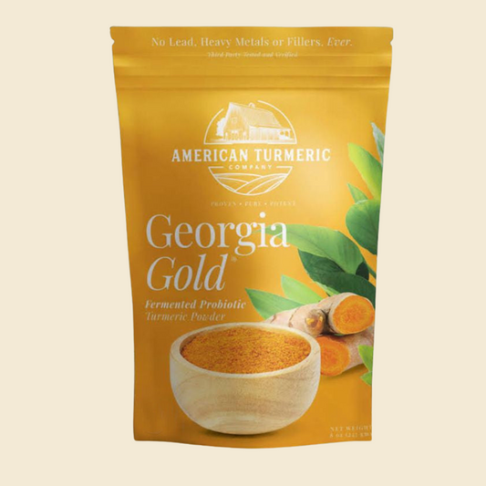 Unlock Superior Bioavailability and Joint Health with Probiotic-Enriched Fermentation - Georgia Gold Fermented Turmeric Powder - 1/2 lb - Blessings Grow Meadows