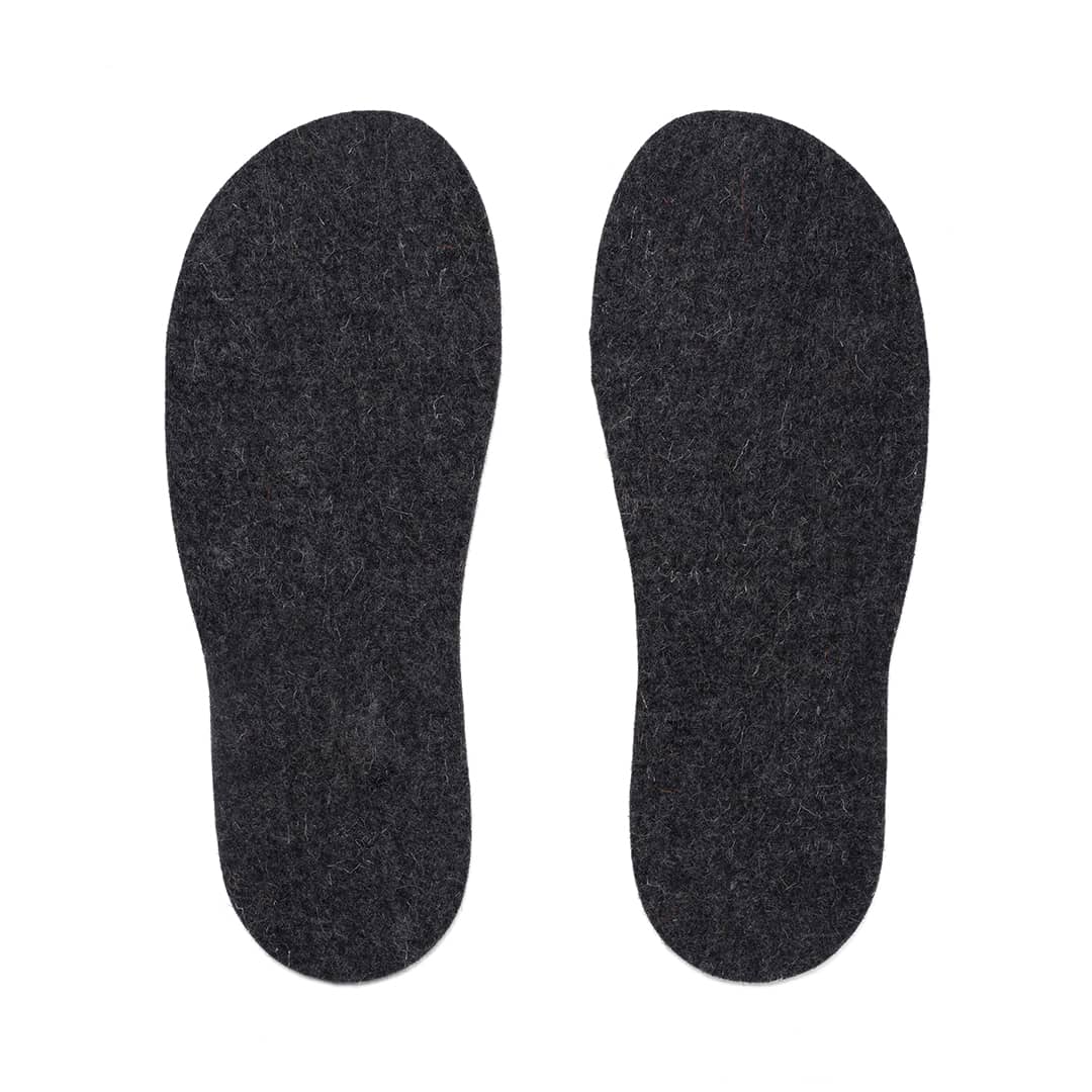 Felt Insoles - Dark - Blessings Grow Meadows -