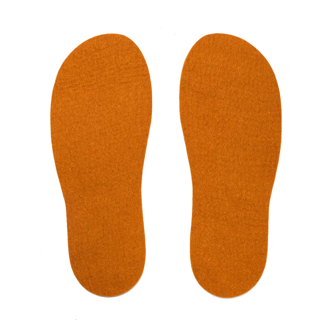 Felt Insoles - Dark - Blessings Grow Meadows -