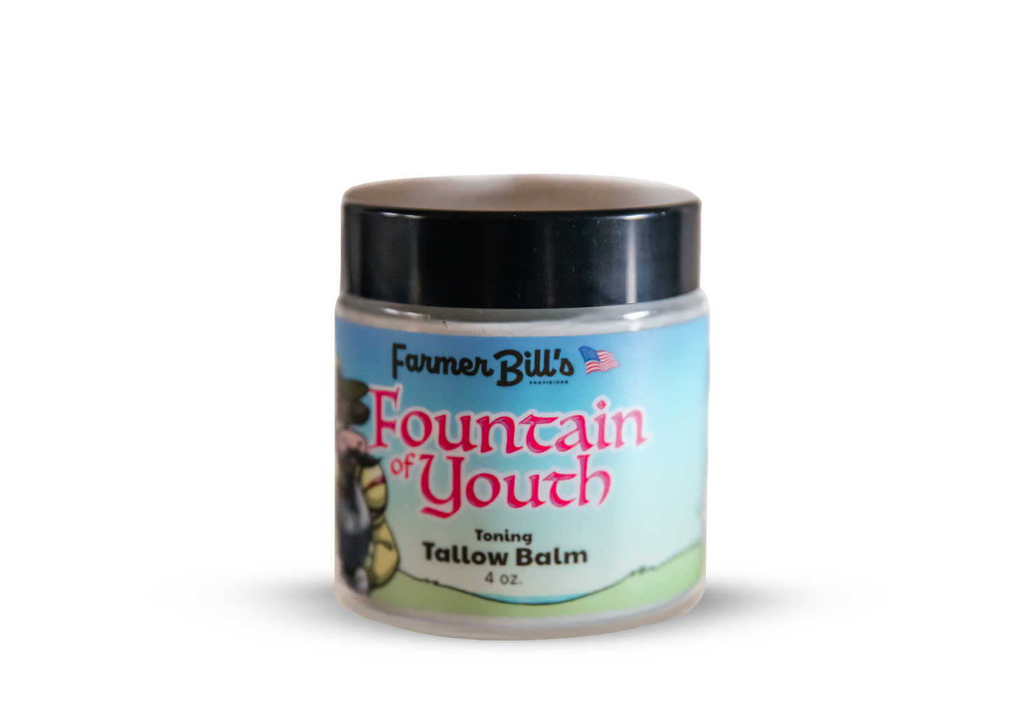 Fountain of Youth Toning Tallow Balm 4 oz - Blessings Grow Meadows -