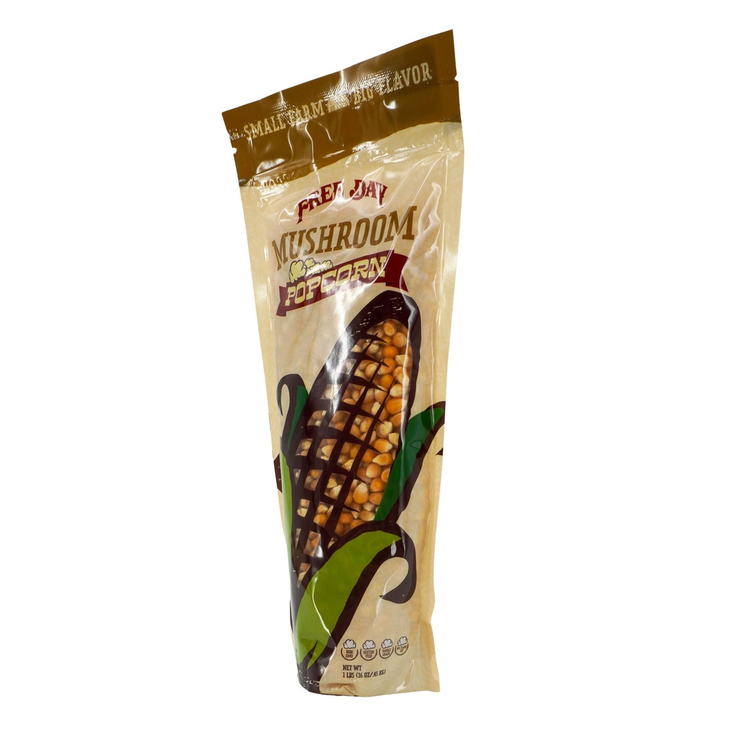 Mushroom Un-Popped Popcorn | 1 lb | Non-GMO | Free Day Popcorn - BuyNebraska.com ~ Blessings Grow Meadows