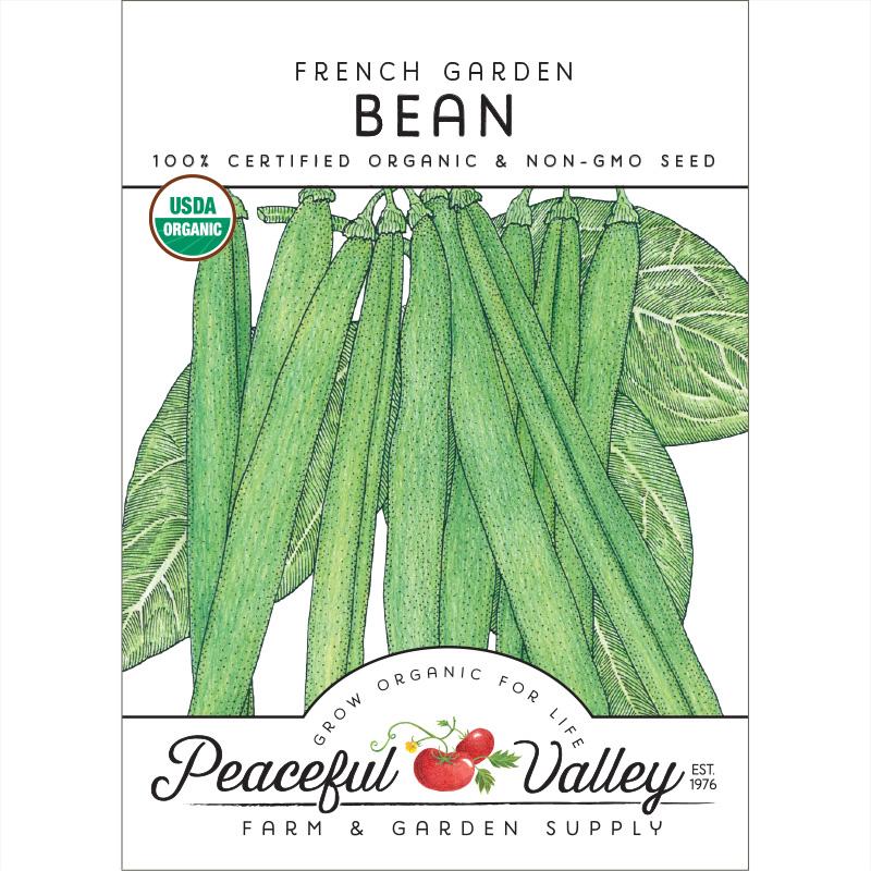 French Garden Bean Seeds (Organic) - Blessings Grow Meadows